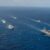 米海軍空母2隻、強襲揚陸艦2隻と海自護衛艦「ひゅうが」など艦艇10隻が沖縄の南海域で共同訓練！